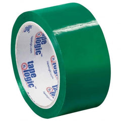 Tape Logic - Pack of (6) 55 Yd Rolls 2" Green Box Sealing & Label Protection Tape - Eagle Tool & Supply