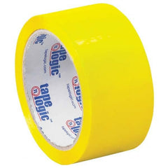 Tape Logic - Pack of (6) 55 Yd Rolls 2" Yellow Box Sealing & Label Protection Tape - Eagle Tool & Supply