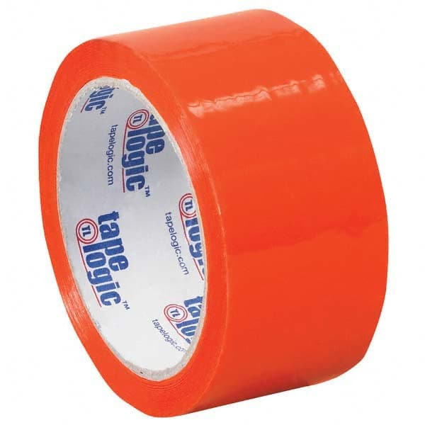Tape Logic - Pack of (6) 55 Yd Rolls 2" Orange Box Sealing & Label Protection Tape - Eagle Tool & Supply