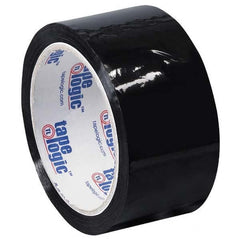 Tape Logic - Pack of (18) 55 Yd Rolls 2" Yd Black Box Sealing & Label Protection Tape - Eagle Tool & Supply