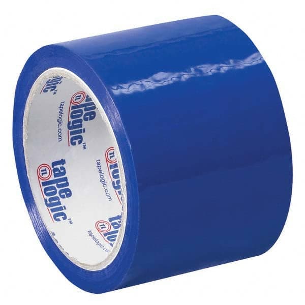 Tape Logic - Pack of (6) 55 Yd Rolls 3" Blue Box Sealing & Label Protection Tape - Eagle Tool & Supply