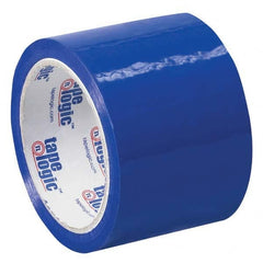 Tape Logic - Pack of (6) 55 Yd Rolls 3" Blue Box Sealing & Label Protection Tape - Eagle Tool & Supply