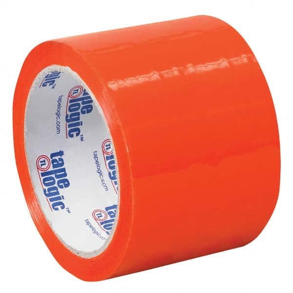 Tape Logic - Pack of (6) 55 Yd Rolls 3" Orange Box Sealing & Label Protection Tape - Eagle Tool & Supply
