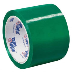Tape Logic - Pack of (6) 55 Yd Rolls 3" Green Box Sealing & Label Protection Tape - Eagle Tool & Supply
