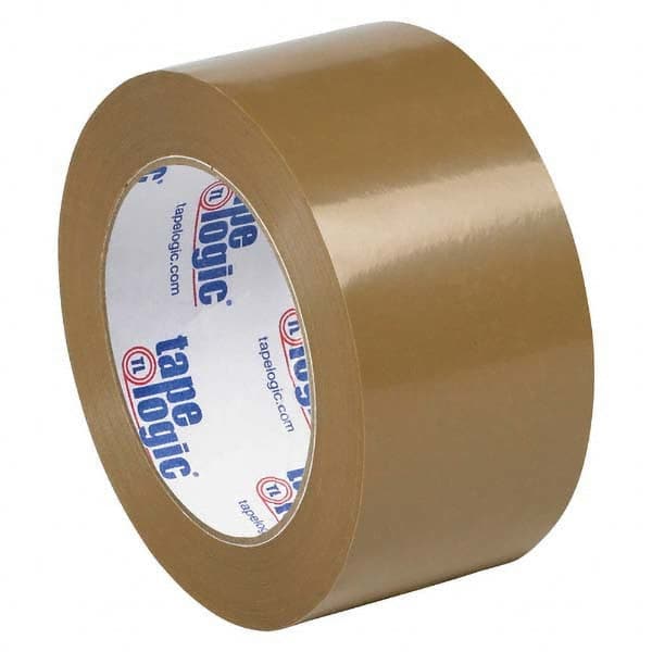 Tape Logic - Pack of (6) 110 Yd Rolls 2" Tan Box Sealing & Label Protection Tape - Eagle Tool & Supply