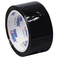 Tape Logic - Pack of (6) 55 Yd Rolls 2" Black Box Sealing & Label Protection Tape - Eagle Tool & Supply