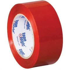 Tape Logic - Pack of (6) 110 Yd Rolls 2" Red Box Sealing & Label Protection Tape - Eagle Tool & Supply