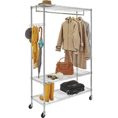 ALERA - 500 Lb Capacity 3 Shelf Wire Shelving - Starter Unit - Eagle Tool & Supply