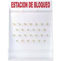 Brady - Empty Polystyrene Lockout Device Station - Eagle Tool & Supply
