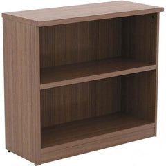 ALERA - Bookcases Height (Inch): 29-1/2 Color: Walnut - Eagle Tool & Supply