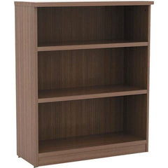 ALERA - Bookcases Height (Inch): 39-3/4 Color: Walnut - Eagle Tool & Supply