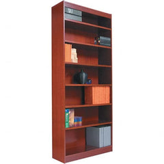 ALERA - Bookcases Height (Inch): 72 Color: Medium Cherry - Eagle Tool & Supply