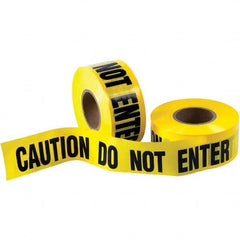Value Collection - Barricade & Flagging Tape Tape Type: Barricade Legend: Do Not Enter - Eagle Tool & Supply