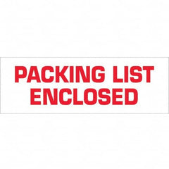 Tape Logic - Shipping & DOT Labels Message Type: Shipping Label Legend: Packing List Enclosed - Eagle Tool & Supply