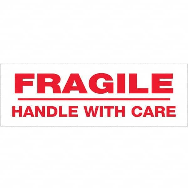 Tape Logic - Shipping & DOT Labels Message Type: Shipping Label Legend: Fragile Handle With Care - Eagle Tool & Supply