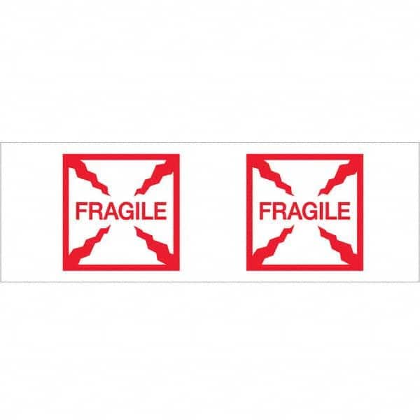 Tape Logic - Shipping & DOT Labels Message Type: Shipping Label Legend: Fragile (Box) - Eagle Tool & Supply