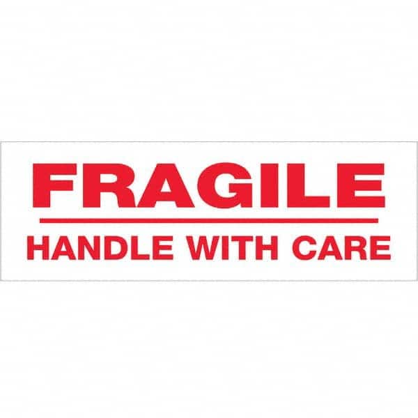 Tape Logic - Shipping & DOT Labels Message Type: Shipping Label Legend: Fragile Handle With Care - Eagle Tool & Supply