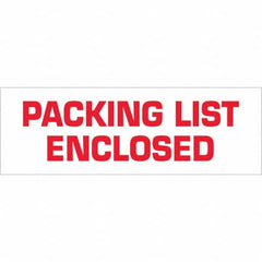 Tape Logic - Shipping & DOT Labels Message Type: Shipping Label Legend: Packing List Enclosed - Eagle Tool & Supply