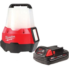 Milwaukee Tool - Cordless Work Lights Voltage: 18 Run Time: Up to 16 Hrs. - Eagle Tool & Supply