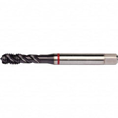 DORMER - 3/8-16 UNC 3 Flute 2B Semi-Bottoming Spiral Flute Tap - Eagle Tool & Supply