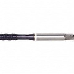 DORMER - 3/8-16 UNC 2BX 4 Flute TiAlN Finish Cobalt Machine Tap - Eagle Tool & Supply
