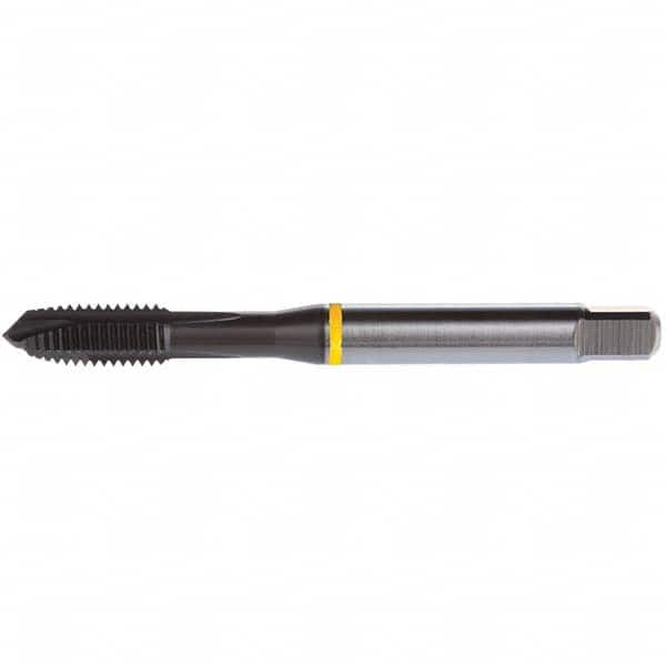 DORMER - 5/8-18 UNF 2B 3 Flute TiAlN Top Finish PM Cobalt Spiral Point Tap - Eagle Tool & Supply