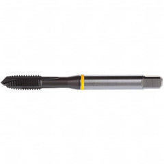 DORMER - #10-32 UNF 2B 3 Flute TiAlN Top Finish PM Cobalt Spiral Point Tap - Eagle Tool & Supply