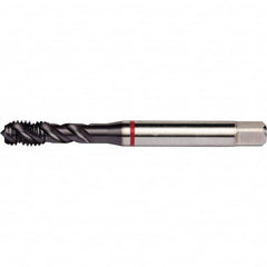 DORMER - 3/8-24 UNF 3 Flute 2B Semi-Bottoming Spiral Flute Tap - Eagle Tool & Supply