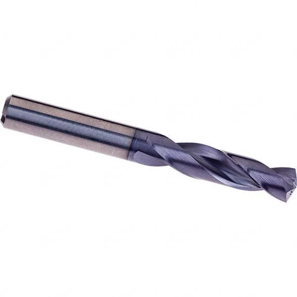DORMER - 12.7mm 140° Spiral Flute Solid Carbide Screw Machine Drill Bit - Eagle Tool & Supply