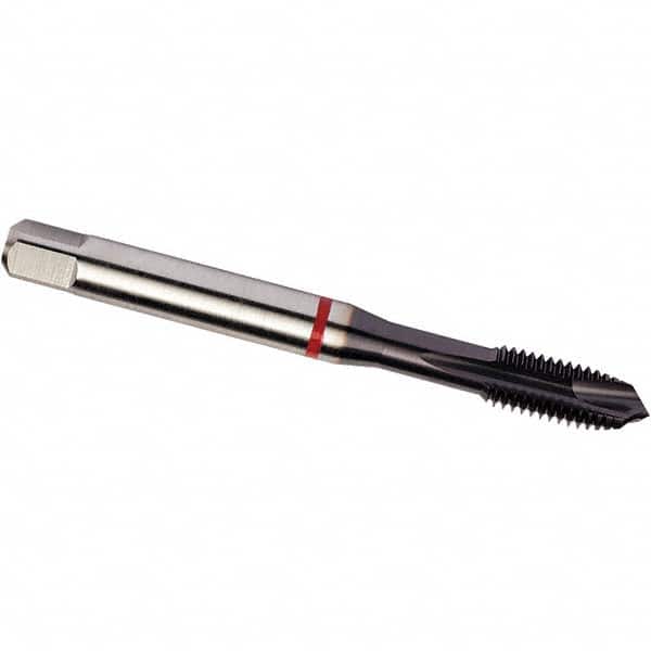 DORMER - 1/2-13 UNC 2B 3 Flute TiAlN Top Finish PM Cobalt Spiral Point Tap - Eagle Tool & Supply