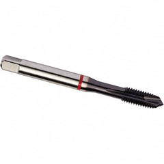 DORMER - 1/2-13 UNC 2B 3 Flute TiAlN Top Finish PM Cobalt Spiral Point Tap - Eagle Tool & Supply