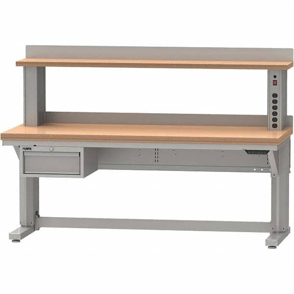 LISTA - Stationary Workstations Type: Work Bench Load Capacity (Lb.): 1,000 - Eagle Tool & Supply