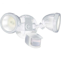 Hubbell Lighting - Motion Sensing Light Fixtures Detection Angle: 180 Number of Heads: 2 - Eagle Tool & Supply