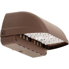Hubbell Lighting - Wall Pack Light Fixtures Lamp Type: LED Wattage: 43 - Eagle Tool & Supply