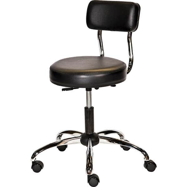 LISTA - Swivel & Adjustable Stools Type: Adjustable Height Swivel Stool Base Type: Swivel - Eagle Tool & Supply