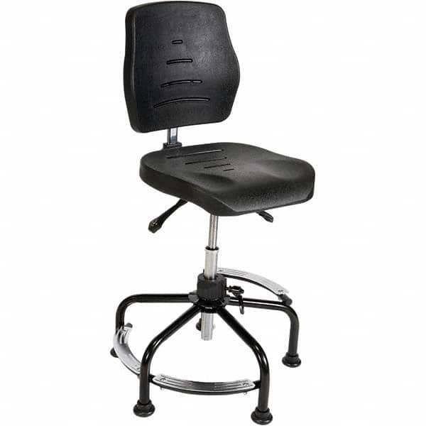 LISTA - 20 to 37" High Adjustable Height Swivel Stool - Eagle Tool & Supply