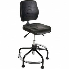 LISTA - 20 to 37" High Adjustable Height Swivel Stool - Eagle Tool & Supply