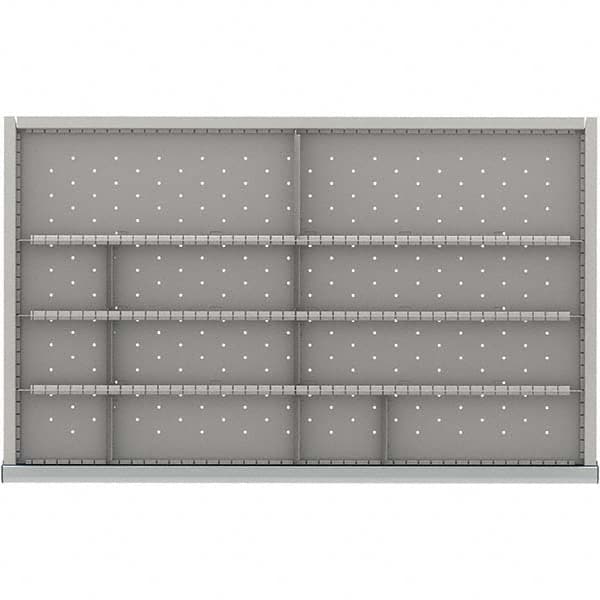 LISTA - 12-Compartment Drawer Divider Layout for 3.15" High Drawers - Eagle Tool & Supply