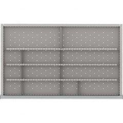 LISTA - 12-Compartment Drawer Divider Layout for 3.15" High Drawers - Eagle Tool & Supply