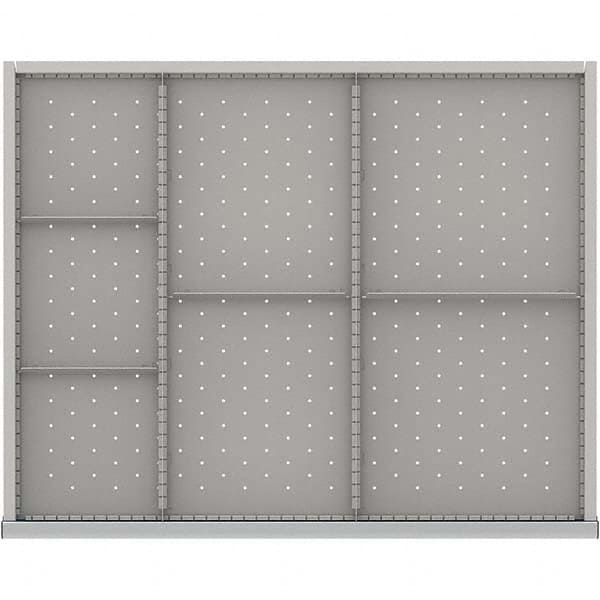 LISTA - 7-Compartment Drawer Divider Layout for 3.15" High Drawers - Eagle Tool & Supply
