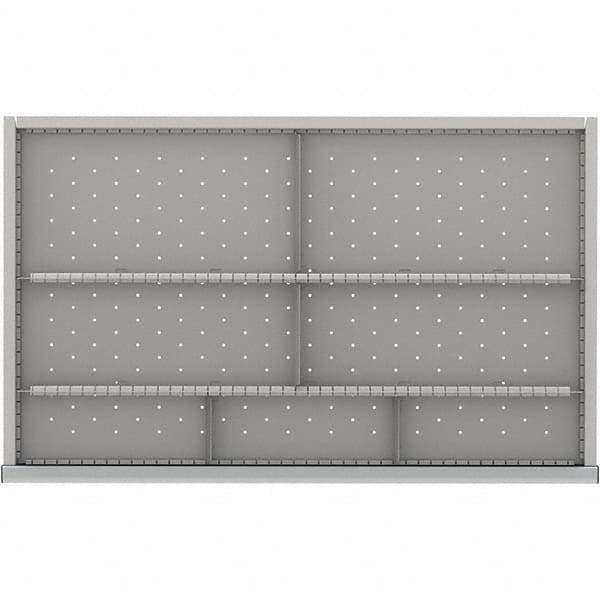 LISTA - 7-Compartment Drawer Divider Layout for 3.15" High Drawers - Eagle Tool & Supply