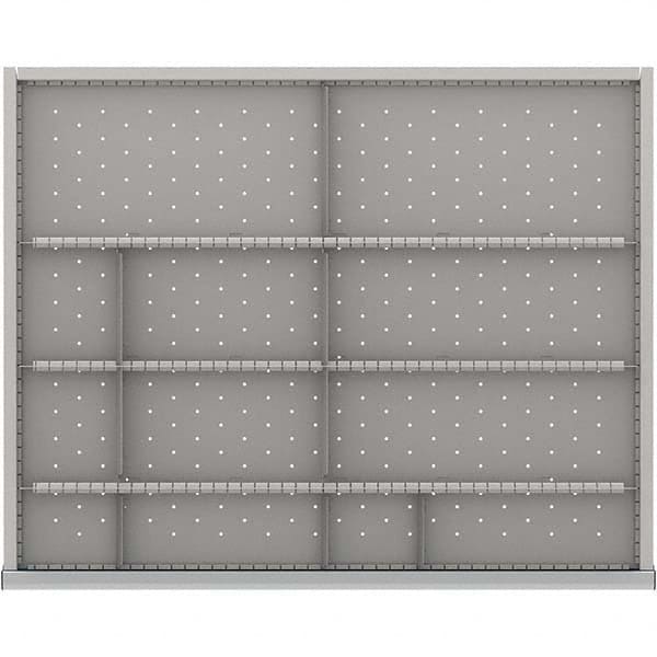 LISTA - 12-Compartment Drawer Divider Layout for 3.15" High Drawers - Eagle Tool & Supply