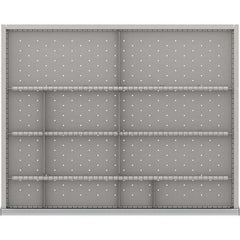 LISTA - 12-Compartment Drawer Divider Layout for 3.15" High Drawers - Eagle Tool & Supply