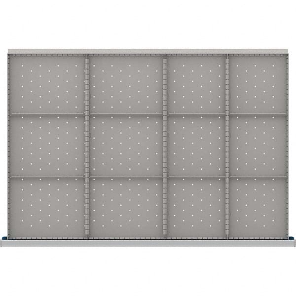 LISTA - 12-Compartment Drawer Divider Layout for 3.15" High Drawers - Eagle Tool & Supply
