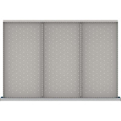 LISTA - 3-Compartment Drawer Divider Layout for 3.15" High Drawers - Eagle Tool & Supply