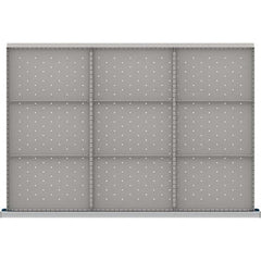 LISTA - 9-Compartment Drawer Divider Layout for 3.15" High Drawers - Eagle Tool & Supply