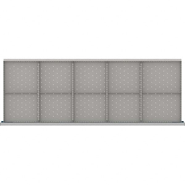 LISTA - 10-Compartment Drawer Divider Layout for 3.15" High Drawers - Eagle Tool & Supply