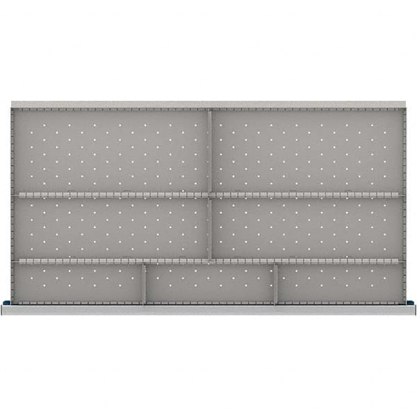 LISTA - 7-Compartment Drawer Divider Layout for 3.15" High Drawers - Eagle Tool & Supply