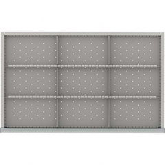 LISTA - 9-Compartment Drawer Divider Layout for 3.15" High Drawers - Eagle Tool & Supply