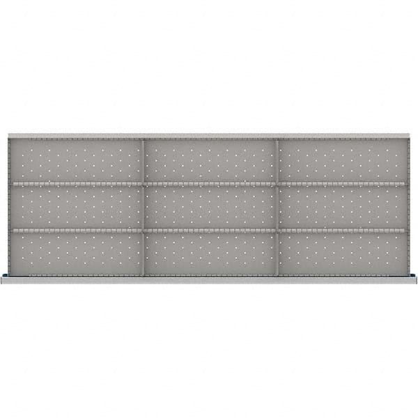 LISTA - 9-Compartment Drawer Divider Layout for 3.15" High Drawers - Eagle Tool & Supply